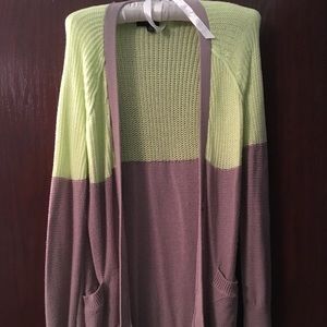 AEO Long Knit Cardigan